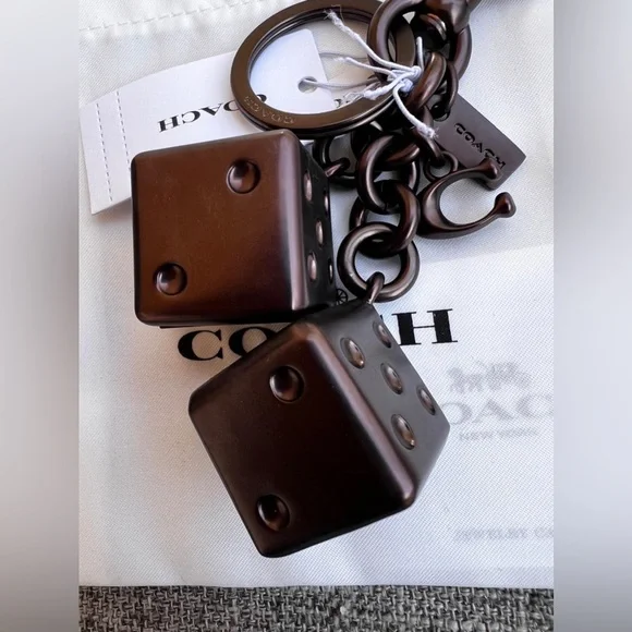 Coach Dice Bag Charm - Picture 5 of 5